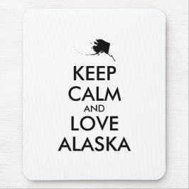 Mousepad MANTER CALM e AMAR ALASKA personalizáveis