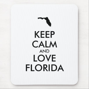Mousepad MANTER CALM e AMAR FLORIDA personalizável