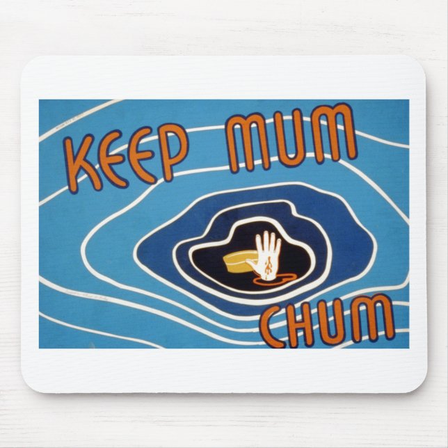 Mousepad Manter Chum Mãe (Frente)