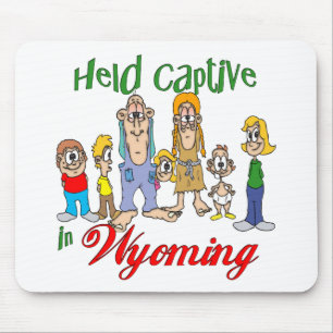 Mousepad Mantida em cativeiro em Wyoming