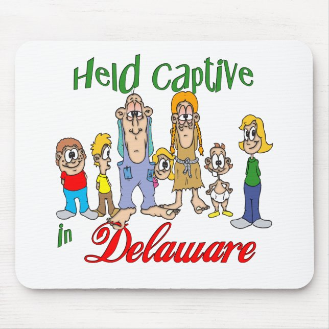 Mousepad Mantido em Captivo em Delaware (Frente)