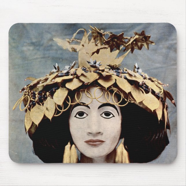 Mousepad Mantilha Sumerian vestida pelo Shub-anúncio da (Frente)