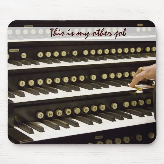 Mousepad manuais e mão do órgão (Frente)