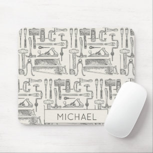 Mousepad Manual do carpinteiro de ferramentas personalizada