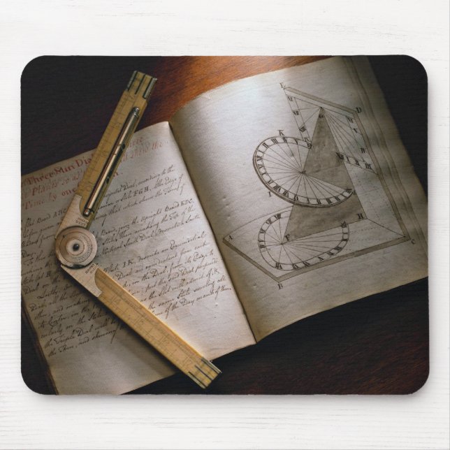 Mousepad Manual e régua do cálculo do arquiteto do (Frente)