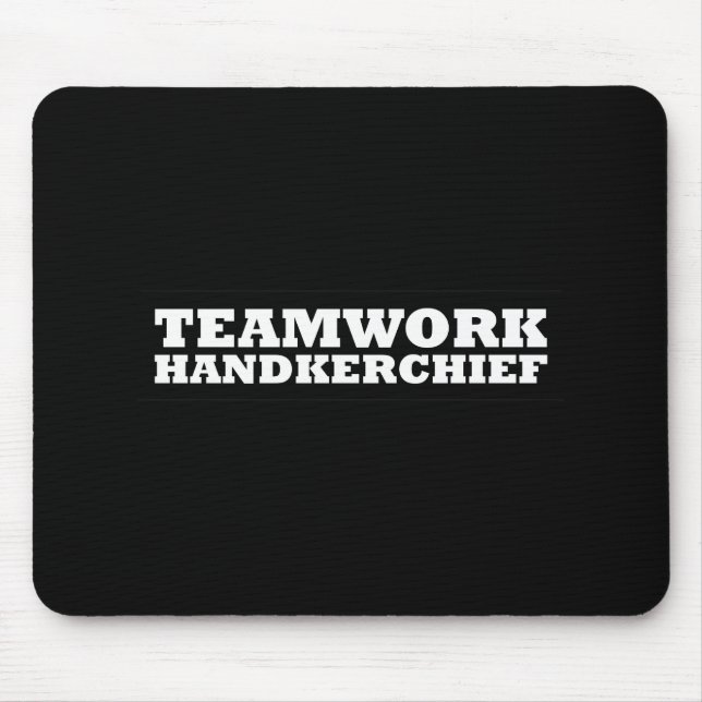Mousepad Manuseio do trabalho em equipe (Frente)