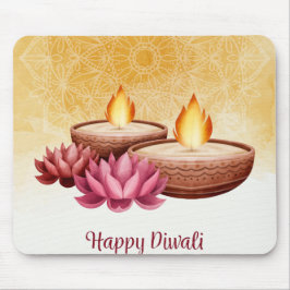 Mousepad Mão de rato de Diwali