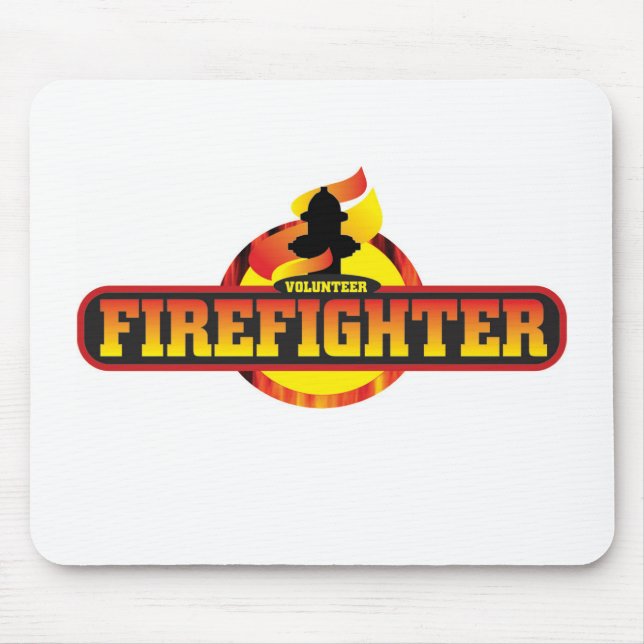 Mousepad Mão-de-rato do Bombeiro Voluntário (Frente)