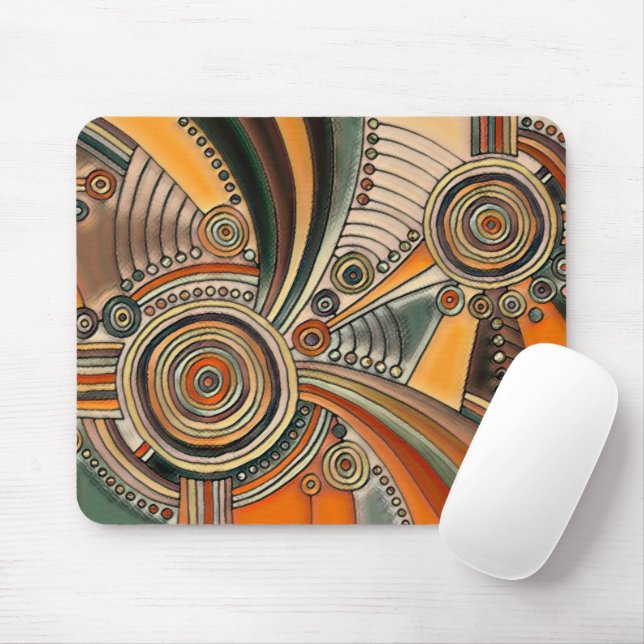 Mousepad Mão Desenhada por EDDArt - Pensamentos 1 (Com mouse)