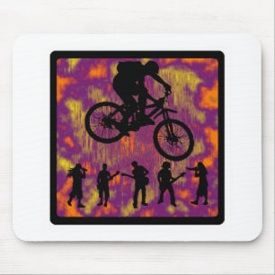 Mousepad Mão esquerda da bicicleta