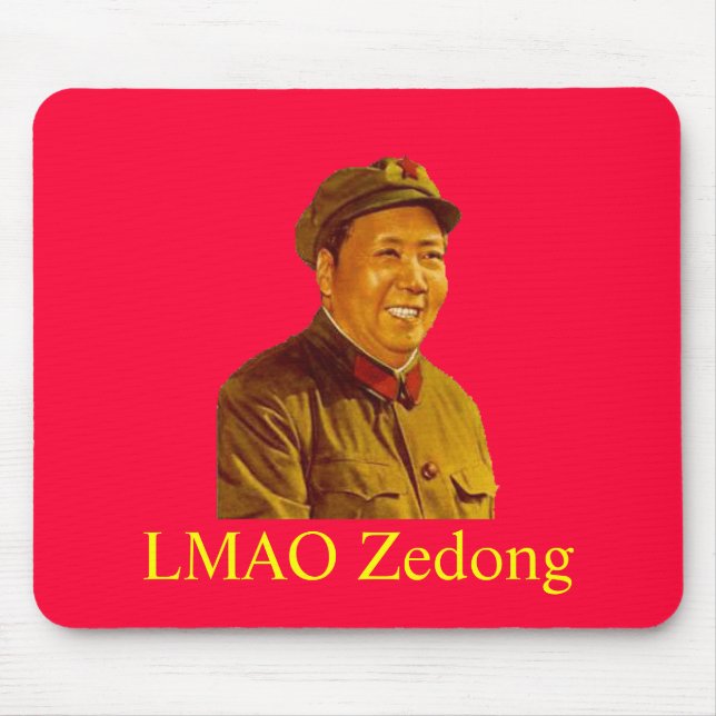 Mousepad mao, LMAO Zedong (Frente)