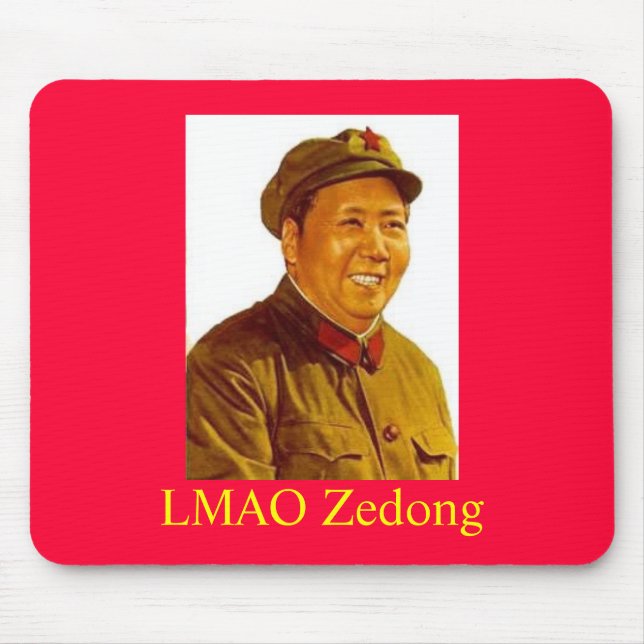 Mousepad mao, LMAO Zedong (Frente)