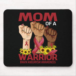 Mousepad Mão Mãe De Um Cérebro Guerreiro Aneurisma Sensibil
