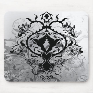 Mousepad Mão tirada: Tapete do rato da pomba da paz