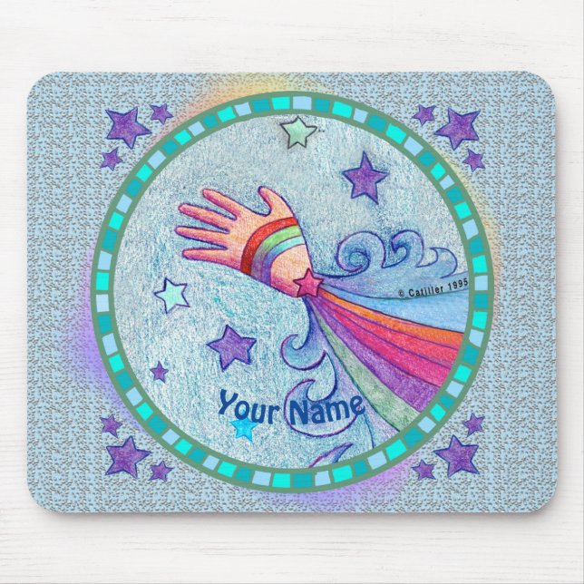 Mousepad Mão Voadora  Tapete de Mouse (Frente)