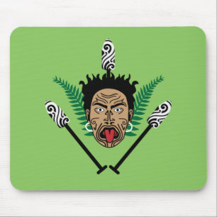 Mousepad Maori Nova Zelândia Kiwi NZ Arte Cultura
