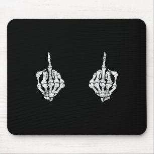 Mousepad Mãos de Esqueleto em S Fantasias Engraçadas e Assu