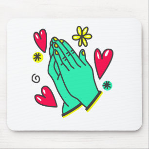 Mousepad Mãos de Oração