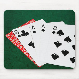 Mousepad Mãos de pôquer - Mão do Morto