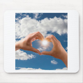 Mousepad Mãos do amor