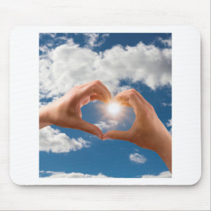 Mousepad Mãos do amor
