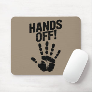 Mousepad Mãos Fora do Meu País Meu Corpo Medicare Político