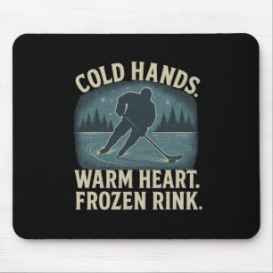 Mousepad Mãos Frias Coração Quente Rink Congelado – Vitória
