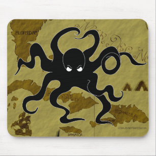 Mousepad Mapa #1 do pirata