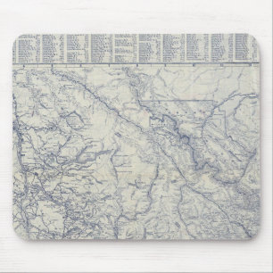 Mousepad Mapa 2 das Trilhas Automáticas de 1925 da Rand Mc