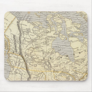 Mousepad Mapa 2 do Atlas da América do Norte