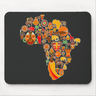 Mousepad Mapa AFrican