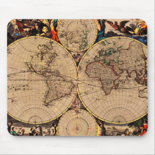 Mousepad Mapa antigo