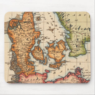 Mousepad Mapa antigo antigo inspirado (10)