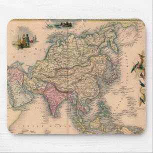Mousepad Mapa antigo antigo inspirado (11)