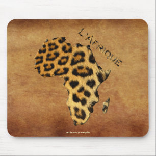 Mousepad Mapa da África, o Continente Escuro