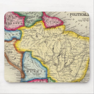 Mousepad Mapa Da América Do Sul
