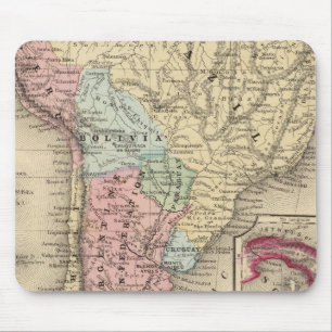 Mousepad Mapa da América do Sul por Mitchell