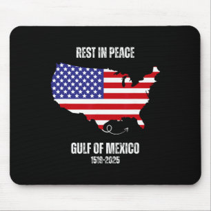 Mousepad Mapa da América Golfo do México Presidente Golfo d