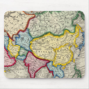 Mousepad Mapa Da Ásia