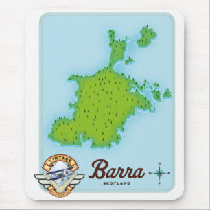 Mousepad Mapa da Barra