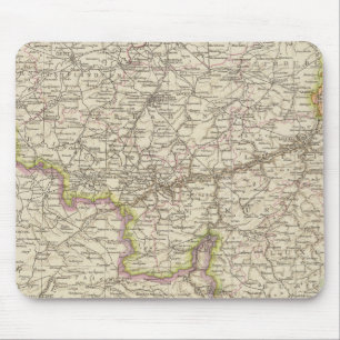 Mousepad Mapa da Bélgica e do Luxemburgo