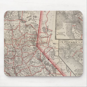 Mousepad Mapa da Califórnia