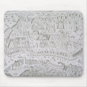 Mousepad Mapa da cidade de Constantinople, Turquia, c.1650