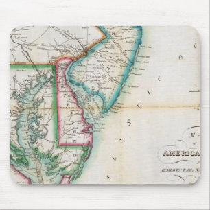 Mousepad Mapa da Costa Americana
