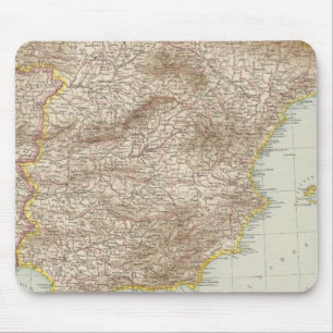 Mousepad Mapa da Espanha e de Portugal