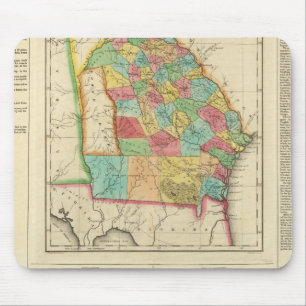 Mousepad Mapa Da Geórgia