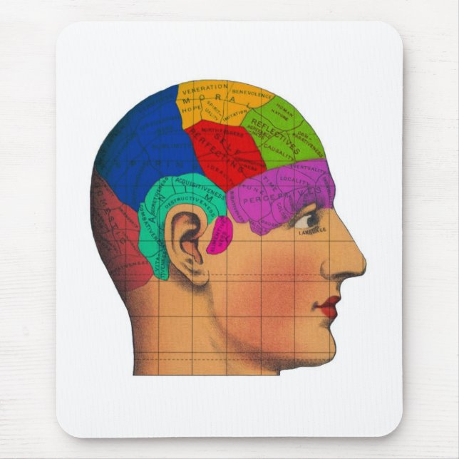 Mousepad mapa da imaginação (Frente)