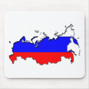 Mousepad Mapa da Rússia