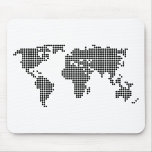 Mousepad Mapa das bolinhas