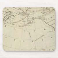Mapa das Descobertas feitas por Cook e Clerke 2